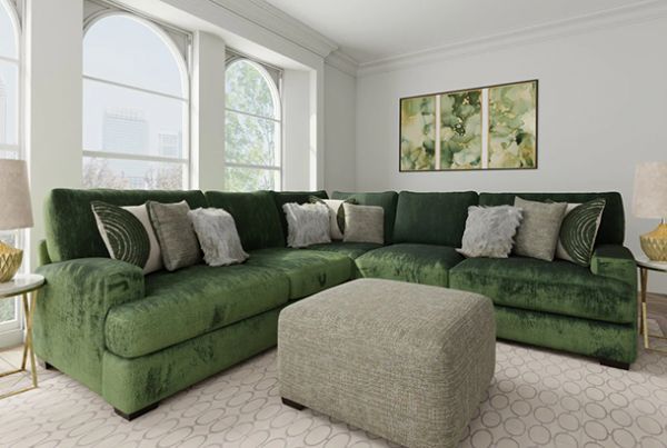 Picture of Central Park - Pine LAF 2PC Sectional