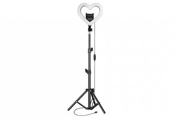 Picture of Heart Shaped 10"  LED Selfie Ring Light