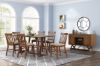 Picture of Putnam - Walnut/Cream Pub Stool
