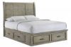 Picture of Sullivan - Grey King Storage Bed