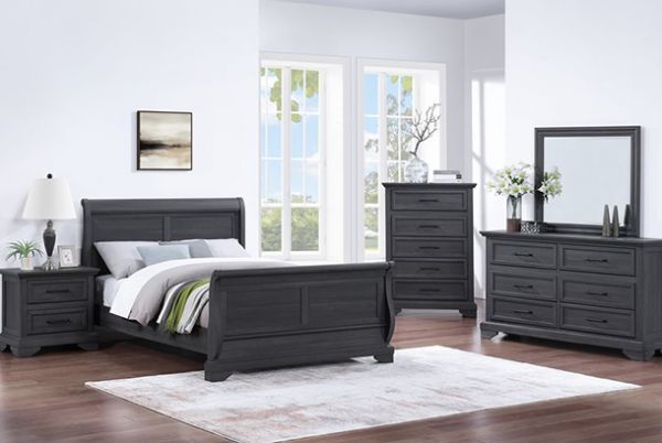 Picture of Colville - Charcoal Full Bed