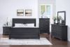Picture of Colville - Black 2-Drawer Nightstand with USB