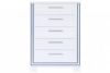 Picture of North Shore - White 5-Drawer Chest