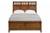 Picture of Gage - Chestnut King Storage Bed