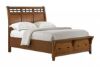 Picture of Gage - Chestnut Queen Storage Bed
