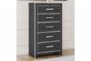 Picture of Zuraleus - Black 5-Drawer Chest