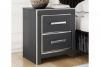 Picture of Zuraleus - Black 2-Drawer Nightstand