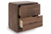 Picture of Fortlorn - Walnut Brown 2-Drawer Nightstand