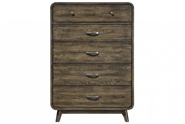 Picture of Rex - Walnut 5-Drawer Chest