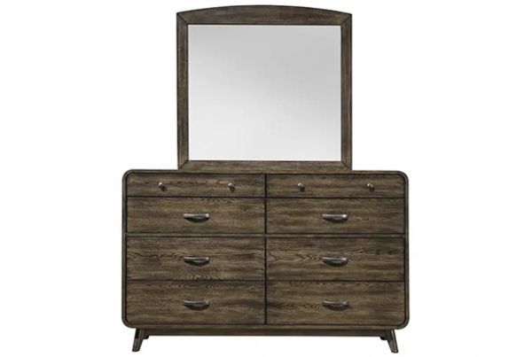 Picture of Rex - Walnut Dresser & Mirror