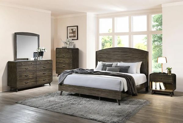 Picture of Rex - Walnut Queen Bed