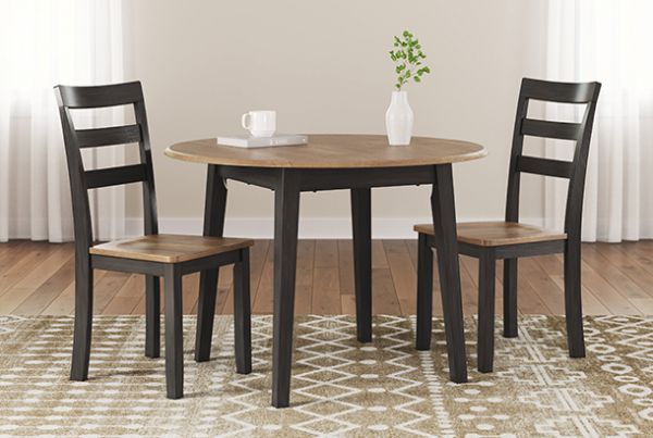 Picture of Gesthaven - Brown 3PC Dining Set
