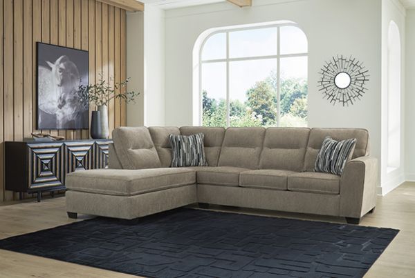 Picture of Olten - Mocha LAF 2PC Sectional with Chaise