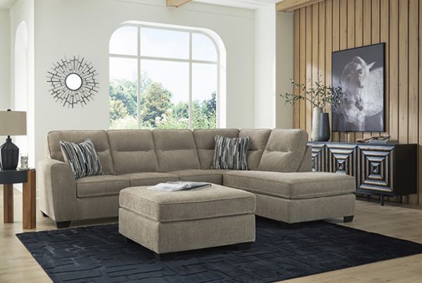 Picture of Olten - Mocha RAF 2PC Sectional with Chaise