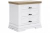 Picture of Ashbryn - White Nightstand with 3 Drawers
