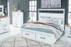 Picture of Ashbryn - White King Bed with Storage