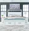 Picture of Ashbryn - White Queen Bed with Storage