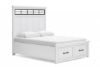 Picture of Ashbryn - White Queen Bed with Storage