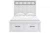 Picture of Ashbryn - White Queen Bed with Storage
