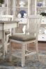 Picture of Bolanburg - White 24" Upholstered Barstool