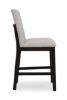 Picture of Neymorton - Gray Upholstered 24" Barstool