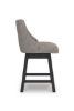 Picture of Neymorton - Gray 24" Swivel Barstool