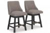 Picture of Neymorton - Gray 24" Swivel Barstool