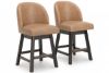 Picture of Neymorton - Brown 24" Swivel Barstool