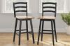 Picture of Wildenauer - Black 30" Swivel Barstool
