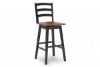 Picture of Wildenauer - Black 30" Swivel Barstool