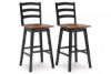 Picture of Wildenauer - Black 30" Swivel Barstool