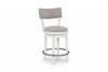 Picture of Robbinsdale - White 24" Swivel Barstool