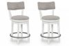 Picture of Robbinsdale - White 24" Swivel Barstool