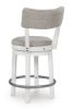 Picture of Robbinsdale - White 24" Swivel Barstool