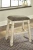 Picture of Bolanburg - White 24" Upholstered Stool
