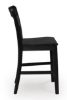 Picture of Greddinton - Black 24" Barstool