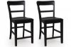 Picture of Greddinton - Black 24" Barstool