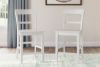 Picture of Greddinton - White 24" Barstool