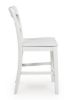 Picture of Greddinton - White 24" Barstool