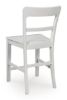 Picture of Greddinton - White 24" Barstool