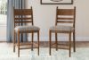 Picture of Greddinton - Brown 24" Upholstered Barstool