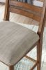 Picture of Greddinton - Brown 24" Upholstered Barstool