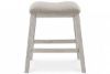 Picture of Skempton - White 24" Upholstered Stool