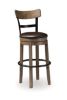 Picture of Pinnadel - Brown 30" Swivel Barstool
