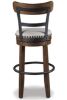 Picture of Valebeck - Brown 30" Swivel Barstool