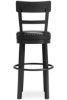Picture of Valebeck - Black 30" Swivel Barstool