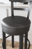 Picture of Valebeck - Black 30" Swivel Barstool