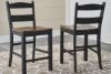 Picture of Valebeck - Black 24" Barstool