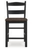 Picture of Valebeck - Black 24" Barstool