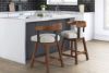 Picture of Ralene - Brown 25" Swivel Barstool